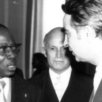 Шопов и Сенгор, Дакар, 1974